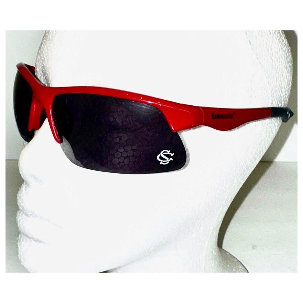 South Carolina Gamecocks Unisex Sport Shield Blade Style Sunglasses With Logos